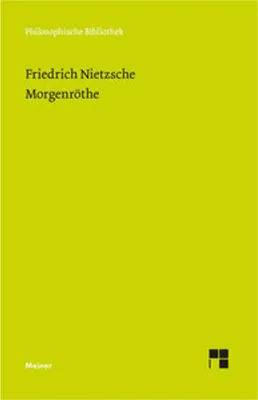 Produktbild von Morgenröthe (Neue Ausgabe 1887)