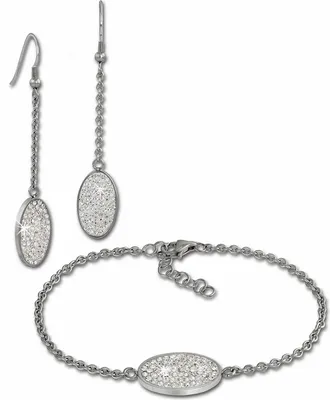 Produktbild von Amello Edelstahl weiß Damen Sets ESSS03W