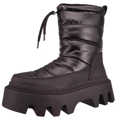 Produktbild von Buffalo Damen Elegante Stiefel Flora Puffer Vegan 1622359 Schwarz