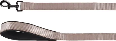 Zdjęcie produktu dla Smycz Flamingo Abbi w kolorze taupe, wymiary: 130 cm / 25 mm