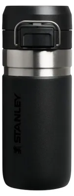 Produktbild von Trinkflasche 0.47L Stanley 1913 Quick Flip - Schwarz, Edelstahl, Isoliert