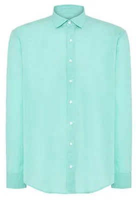 Immagine prodotto di JHK - Camicia da uomo "Tulum" LT5089 (XL) (verde menta)