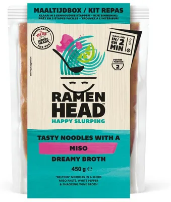 Obrázek produktu pro Ramenhead Miso Pasta 450 g – autentická japonská fermentovaná sójová pasta