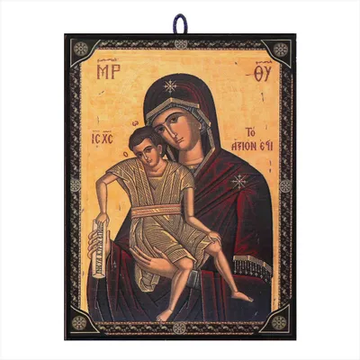 Produktbild von Ikone Axion Estin orthodox e Reproduktion aus Griechenland