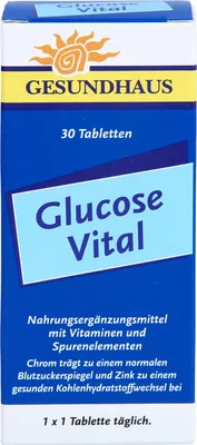 Produktbild von Gesundhaus Glucose Vital, 30 St TAB