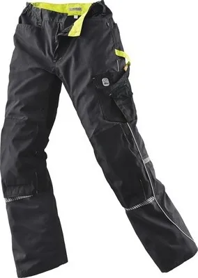 Productafbeelding van TX Werkbroek, model bundbroek, maat 60, zwart/lime