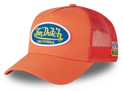 Produktbild von Von Dutch Originals Trucker Cap - 3-COLOR Poly Baseball Mesh Red