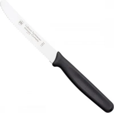 Image de Culinaro Couteau de table Solingen - Lame en acier inoxydable avec manche en plastique - Diverses couleurs - Affûté à la main pour le pain, le beurre, le fromage et plus encore