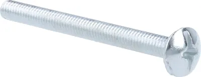 Produktbild von Möbelgriffschraube M4 Vollgewinde Möbelknopfschraube Befestigungsschraube Kreuzschlitz M4x45mm 10 Stück