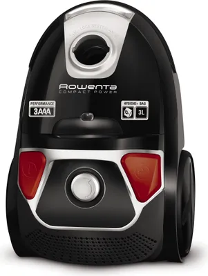 Produktbild von Rowenta Compact Power RO3955EA, 900 W, Zylinder-Vakuum, Trocken, Staubbeutel, 3 l, Hygienefilter