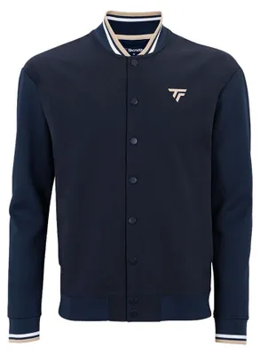 Image de Veste TECNIFIBRE Bomber, modèle unie, couleur bleu marine, taille S