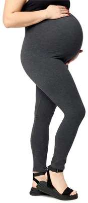 Image de Merry Style - Grands formats - Leggings de grossesse longs en viscose pour femmes MS10-460 (mélange foncé, 7XL)