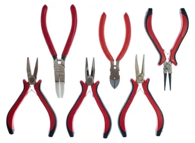 Produktbild von 6 Schmuckzangen Bastel-Zange Miniblings Zange Schmuckzange Basteln DIY Spitz