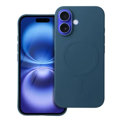 Immagine prodotto di Custodia / cover per Apple iPhone 16 blu - SILICONE MAG COVER
