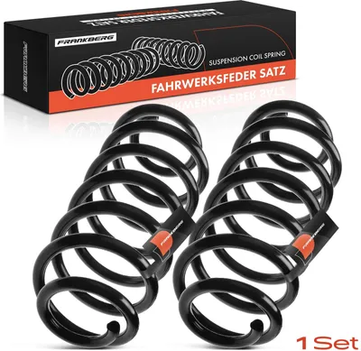 Productafbeelding van Frankberg 2x Schokdemperveer Achteras voor Jeep