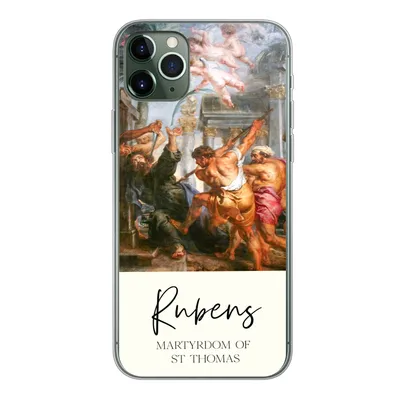 Produktbild von MuchoWow® Handyhülle Schutzhülle Hülle für iPhone 11 Pro Max Barock - Kunst - Rubens Silikon Softcase Handy Hülle - Schutz
