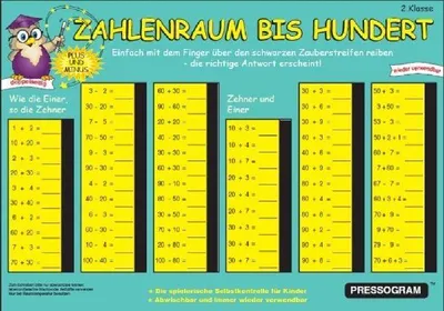 Produktbild von PRESSOGRAM Zaubertafel - Zahlenraum bis 100
