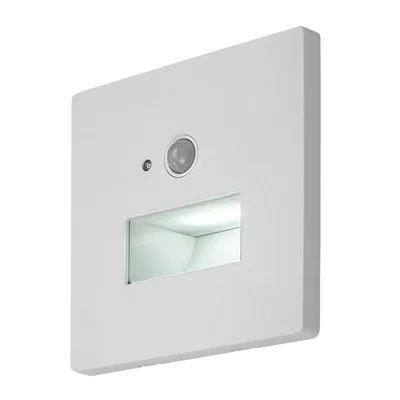 Productafbeelding van Lunca LED-lamp, 1 Watt, IP20, wit, 3000/4500/6500 Kelvin, met bewegingssensor en lichtsensor, modelnummer 77198