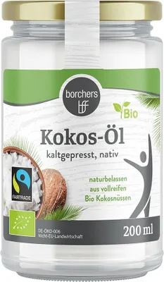 Produktbild von BORCHERSFairtrade Kokosöl 200ml