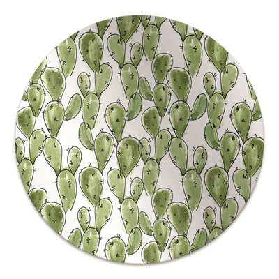 Produktbild von Rundmatte - Stuhlunterlage Bürostuhlunterlage - Rund Ø 100 cm - Bodenmatte - Fußmatte - KAKTUS BOHO.
