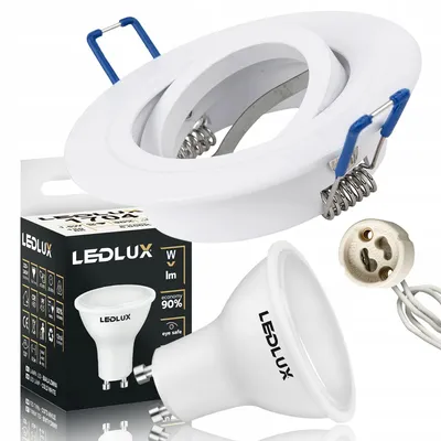Produktbild von LEDLUX SPOT Oczko Deckenstrahler GU10 7,5W Aluminium Weiß