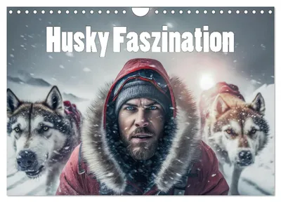 Produktbild von Husky Faszination (Wandkalender 2027 DIN A4 quer), CALVENDO Monatskalender