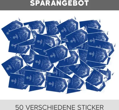 Image de TOPPS - Champions League 2021/22 Sticker - 50 stickers différents (choix aléatoire)