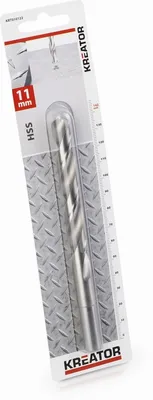 Obrázok produktu pre KREATOR KRT010122 - HSS vrták do kovu 11x142 mm