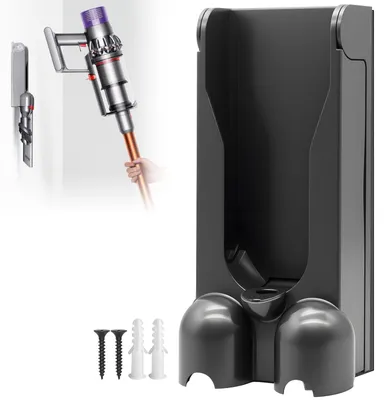 Ladestation-Halterung für Dyson V11 V15, Wandhalterung, schwarz