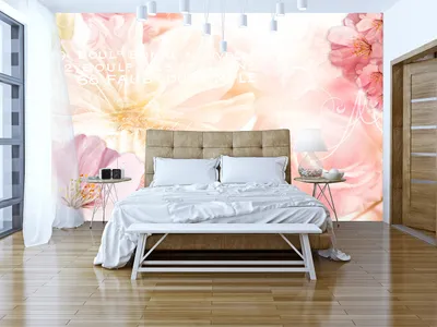 Produktbild von Vlies Fototapete 400x280 cm Tapeten Wandtapete XXL Blumen b-C-0093-a-b