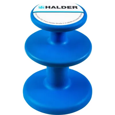 Produktbild von 1x10 Halder Magnethalter blau
