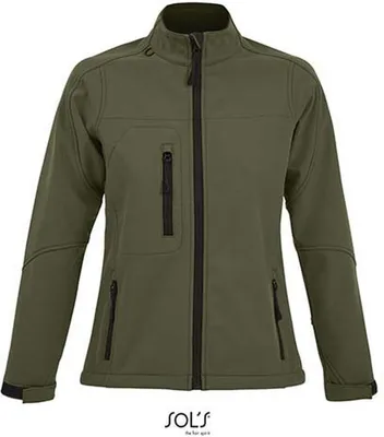 Immagine prodotto di SOLs 46800 | Giacca Softshell da donna Roxy - Colore: Army - Taglia: S