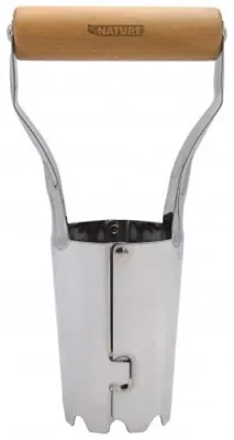 Image de Plantoir à bulbes Ø6cm - Acier inoxydable