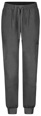 Produktbild von B-well Ricci Medizinische Schlupfhose Jogger 7 Taschen mit elastischem Bund und Gesäßtaschen Krankenhaus Uniformhose Anti-Falten mit Elasthan (Graue Melange, 2XL) – Größe XXL