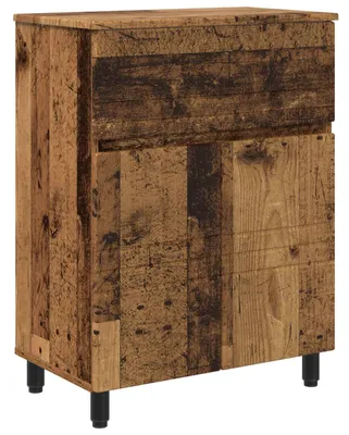 Obrázek produktu pro vidaXL Umyvadlová skříňka z recyklovaného dřeva 60 x 35 x 80 cm, dřevotřísková deska
