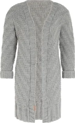 Produktbild von Knit Factory Sally Strickjacke - Iced Clay - 36/38