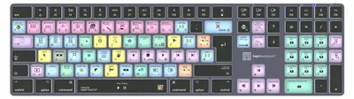 Imagen del producto de LogicKeyboard para Apple Final Cut Pro X, modelo Titan, compatible con Mac