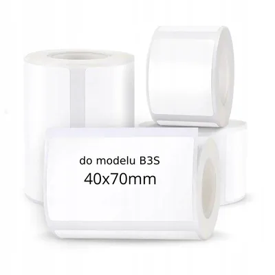 Produktbild von NIIMBOT Etikettenaufkleber für B3S 40*70mm 180 Stück