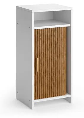 Obrázek produktu pro Střední skříňka Vicco Norea Dub/Bílá 34 x 72.5 cm, Model 61371