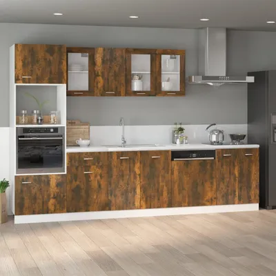 Produktbild von "im Angebot" Unterschrank Lyon Räuchereiche 60x46x81,5 cm Holzwerkstoff - Küchenschränke CC21282