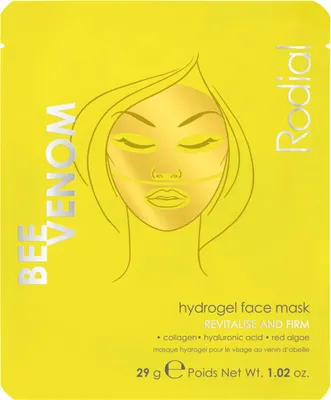 Produktbild von Rodial, Bienengift, straffende Tuchmaske, Gesicht, 29 g