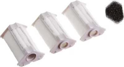 Image de Dennerle Corner Filter Element 40/60, pack de 3 - Cartouche filtrante de rechange et éponge de préfiltration
