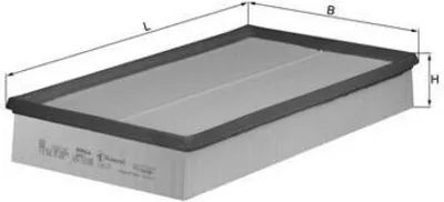 Obrázok produktu pre Vzduchový filter KNECHT LX 637
