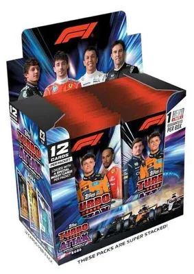 Obrázek produktu pro Sada sběratelských karet Formel 1 Turbo Attax 2026 (24 kusů)
