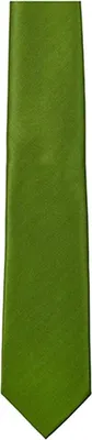 Immagine prodotto di Cravatta in twill / 144 x 8,5 cm - Colore: Oliva - Dimensioni: 144 x 8,5cm