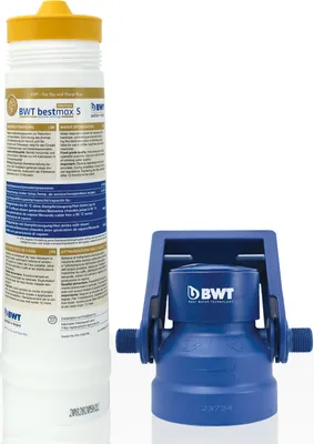Produktbild von BWT Bestmax S PREMIUM Filterset water + more Wasserfilter, BWT Set inkl. Filterkopf