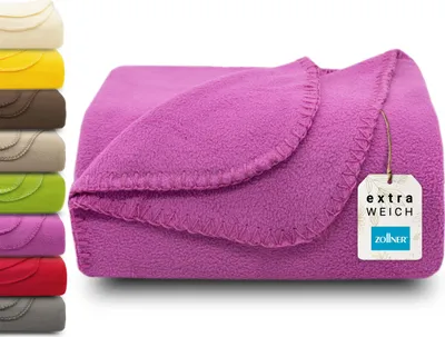 Produktbild von Kuscheldecke, 130x170 cm, fuchsia (pink)