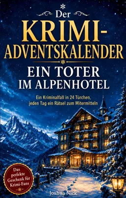 Produktbild von Krimi Adventskalender zum Mitermitteln: Ein Fall, der von Türchen zu Türchen wächst