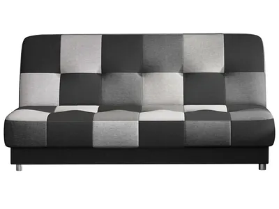 Zdjęcie produktu dla Sofa rozkładana z funkcją spania CAYO czarna/szara