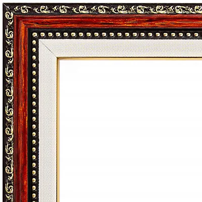 Produktbild von Ipicasso Bilderrahmen 2400 mit Passepartout 40x50 cm